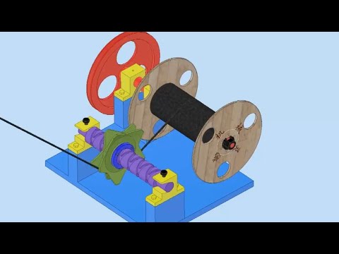 Winding Machine Mechanism/Most Popular Million View Video