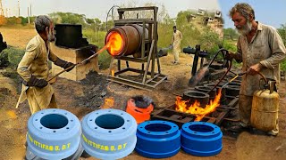 Amazing Manufacturing Process of Truck Brake Drum In Factory || Amazing Mechanics