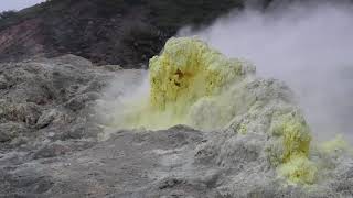 Sulphur Mountain 硫黄山 阿寒国立公園 硫磺山  Hokkaido 北海道 Volcano Japan  日本