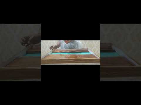 "DIY Epoxy Resin River Table | Step-by-Step Guide"how can pour1st layer of resin in  river table !