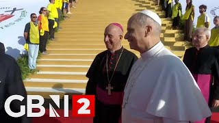 Pope Leo leads mass for 500,000 youths, in largest event yet of papacy
