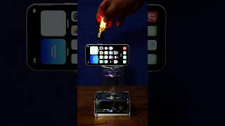 Voltage Lightning Power iPhone 12 mini  #music #toys #synth #experiment #satisfying  #nostalgia