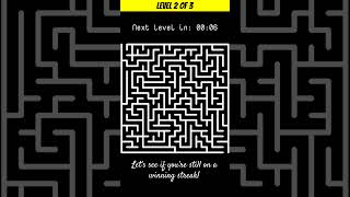 Can You Solve These 3 Maze Puzzles? 🧠⚡️ Brain Game Challenge!