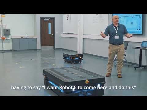 Automated Logistics Demo - Fleet software for multiple robots