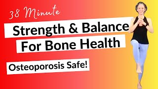 Strength & Balance Training for Bone Health - Osteoporosis Safe w Kendra Fitzgerald
