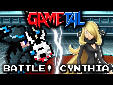 Battle! Champion Cynthia (Pokémon Diamond / Pearl) - GaMetal Remix