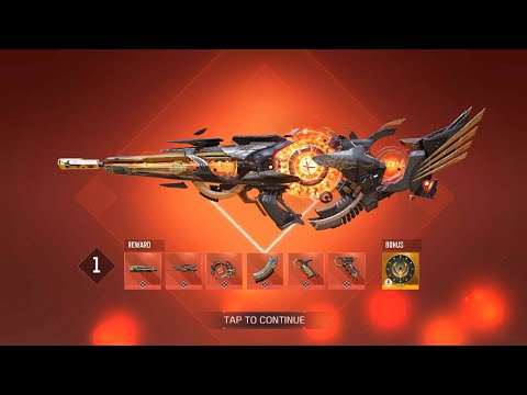 Unlocking the New Mythic BP50 Ion Eruption skin and maxing it.