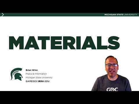 Ep 15 - Materials: Game Design and Development 1 | 2D Shooter