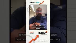 What Our Clients Say, Says It All – BharatEdge #clientstories #success #indiabusiness