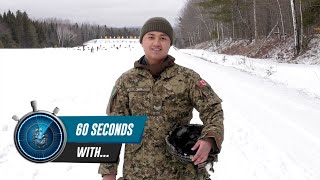 60 Seconds with Cpl Jonathan Ajo, Reserve Infanteer preparing for his first deployment