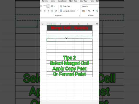 Top 3 Tips to Merge Cells in Excel Like a Pro@shorts