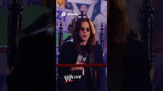 Ozzy Osbourne Guest Host WWE Fight Night  US Title Bout!