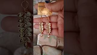 New Design Kundan Earrings #shorts #uniqueidea  #diy #craft #youtubeshorts