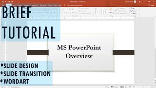 MS PowerPoint 2019 : PowerPoint Tutorial for Beginners