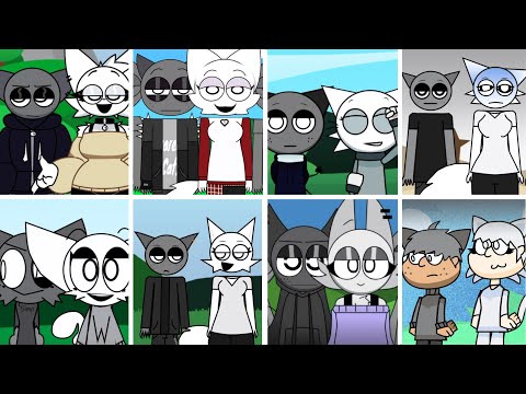 Incredibox - Sprunki but ONLY WENDA and GRAY in ALL Human Edition