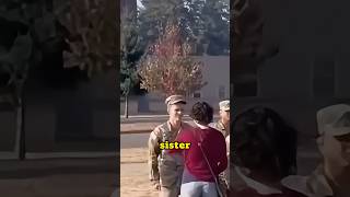This Soldier Outranks His Sister in the Military and this Happened!!