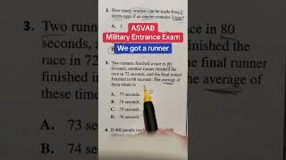 ASVAB Math Arithmetic Reasoning Solutions 3