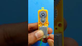 How To Make A Gear Motor • Powerful Gear Motor Making #short #gearmotor