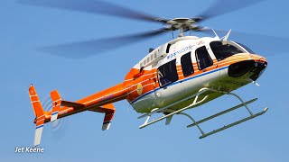 Helicopter Video - Bell 407GXi Takeoff & Landing, Bell 505 Jet Ranger X Landing, etc.