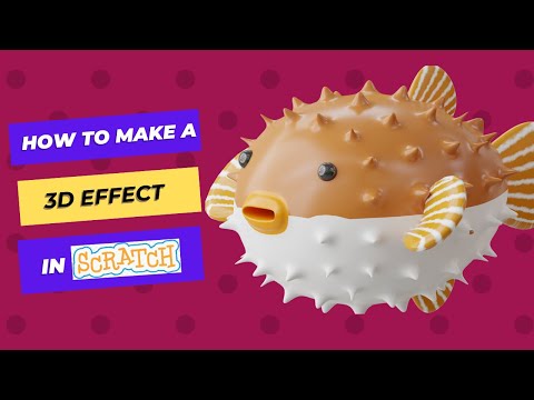 How to Make a 3D Effect in Scratch | Tutorial #scratchtutorial #games #scratch