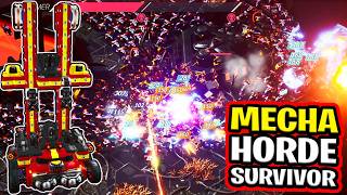 This Mecha Spore-Like Horde Survivors is INCREDIBLY FUN | TerraTech Legion