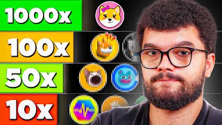 The Ultimate 2025 MEMECOIN TIER LIST (10.000x Potential Inside)