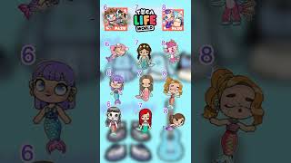 Avatar World 🌍😍V:S Toca life World #tocaboca #tocabocalovestory #avatarworld #shortvideo #shots