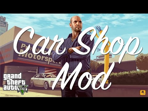GTA V Premium Deluxe Motorsports Car Shop Mod