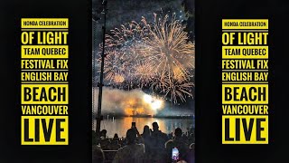 Fireworks Night 2 🇨🇦 - Festival Fix on Vancouver Live (July 23, 2025)