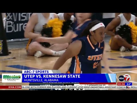 UTEP WBB falls to Kennesaw State in First Round of CUSA tournament, 71-63