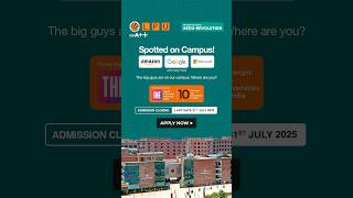 EduRevolution At LPU | Placements At Google, Microsoft, Amazon | Top 10 Universities By THE |