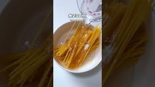 激うま！！レンチン1回ネギ塩パスタが最高すぎる✨#まみごはん #簡単レシピ