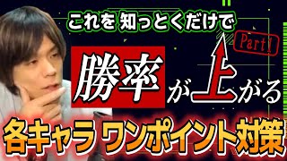 【スト6、SF6】勝率が上がるワンポイントキャラ対策シリーズ part1