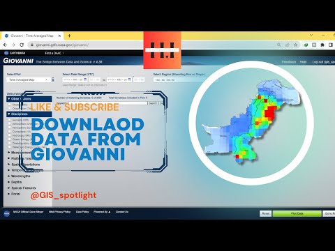 Get The Latest Giovanni Data Straight From Nasa!#tutorial #space