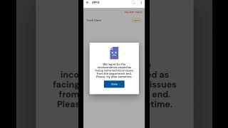 Umang app pf technical issues | Umang app technical issues #shorts #youtubeshorts