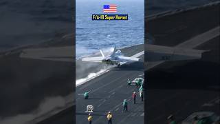 INSANE F/A-18 Super Hornet Jet Launch From Aircraft Carrier ⁉️