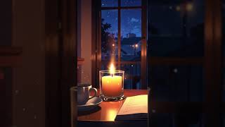 🎧Candlelight Lofi🕯️ #shorts #lofi #focusmusic #cozystudy #studylofi #studymusic #libraryvibes