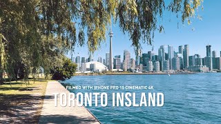 Cinematic Video Toronto Island Iphone Pro Max 15 4K