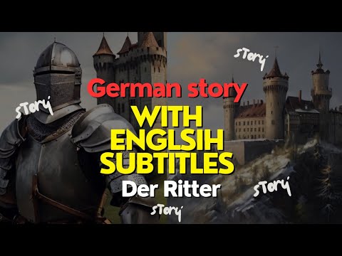 🇩🇪 Learn German | German Short story with English Subtitles | German for beginners: Der Ritter