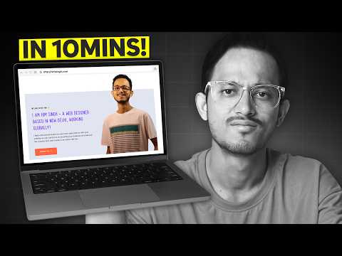 How to make a Portfolio Website. (for video editors)