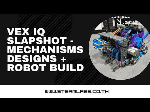 VEX IQ Slapshot Robot - Robot Ideas and mechanisms - 2022