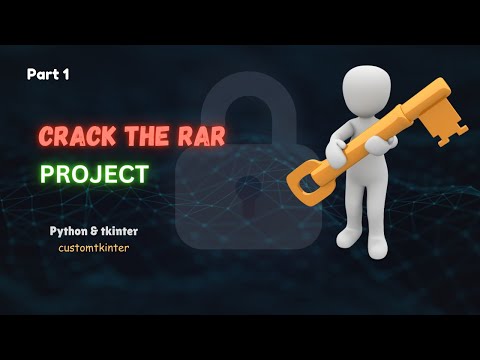 Build Tkinter UI for CrackTheRar Project | Part 1