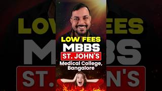 St. John's Medical College in Bangalore: MBBS Fees & Seats | Low Fees MBBS College in Karnataka