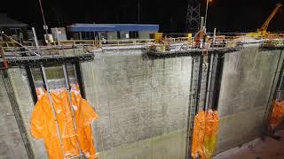 ICCI - Welland Canal Lock #1 Hands Free Mooring Time-Lapse