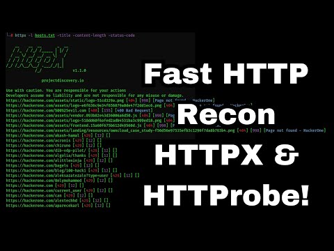 HTTPX and Httprobe | Bug Bounty Recon Tools