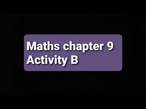 Maths chapter9 activity (b) | Parul Jagga
