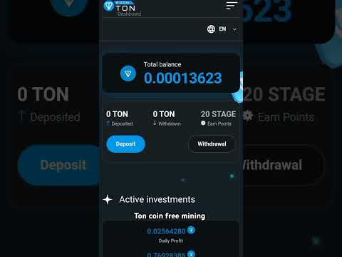 ton free mining/free mining/ #freework #earnmoneyonline #trxmine #cryptocurrency #toncoin
