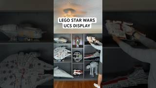 My Lego Star Wars UCS Display! Comment your favorite UCS set! #lego #legostarwars #ytshorts
