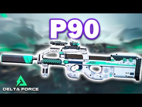 DELTA FORCE MOBILE THIS GUN IS CRAZY GOOD 🔥, P90 GAMEPLAY .