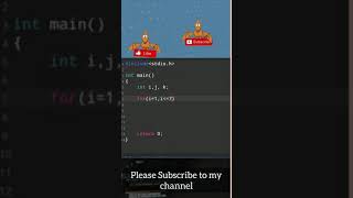 C program to print pattern || C programming language || #shorts #harrybhai